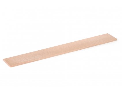 1 Stk. Breite Holzstäbchen, 260 x 35 x 3,5 mm, Buchenholz zum Bastlen