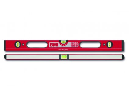 BMI™ Wasserwaage ROBUST mit 3 Libellen, Gefräst, Mit Griff