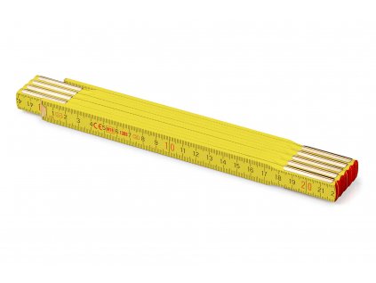2m Zollstock, Gelb, Typ Profi 10 von Metrie