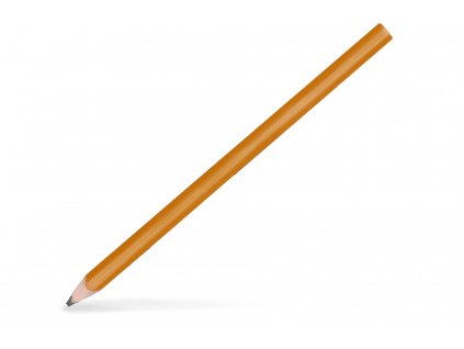 24 cm Zimmermannsbleistifte, Ocker, Schwarz HB, Oval