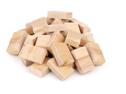 Premium Buchenholz Räucherklötze, 7,5 x 5 x 2,5 cm, Wood Chunks, 3 kg