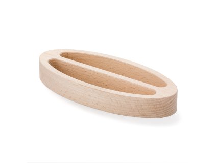 Elora-2115 Holzschale aus Buchenholz mit den Maßen 150×70 mm, Gesamtansicht