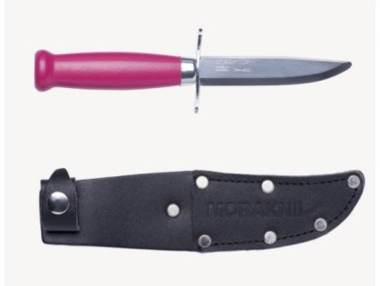 Scout 39 Rosa, Outdoor-Messer von Morakniv. Ideales Outdoor-Messer für Kinder.