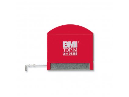 2m Rollbandmaß BMI™ mit integrierter Edelstahlsohle und TOP-M Sichtfenster