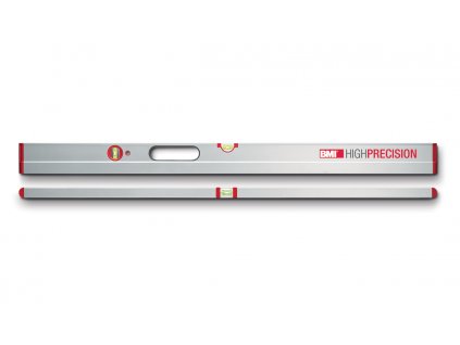 HIGHPRECISION 120 cm Wasserwaage von BMI™ mit robustem Aluminiumprofil und präzisen Libellen.