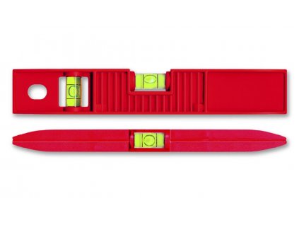 25 cm Wasserwaage TORPEDO 685 von BMI™ - robustes ABS-Kunststoff-Design mit ovalen Libellen