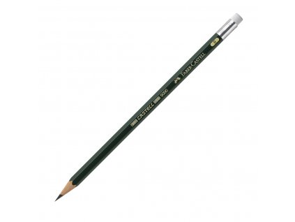 Castell 9000 Bleistift mit Radierer von Faber-Castell