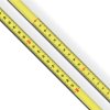 Gelbes Skalenband 5 Meter Richter mit skaliering von LINKS nach RECHTS