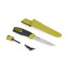 Das Companion Spark, robustes Outdoor-Messer, sondern auch mit einem integrierten Feuerstarter ausgestattet. Aus recyceltem schwedischem Edelstahl mit einer Klingenstärke von 2,5 mm.