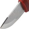 Hochwertiges Eldris Outdoor-Messer in lebendigem Rot von Morakniv inklusive Feuerstein. Ideal für Abenteuer und mit schwedischem Edelstahl gefertigt.