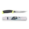 Geschenk für Angler, 2m Angler Zollstock und Fischmesser Morakniv Scaler 150