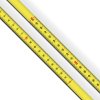 5 m Skalenbandmaß Stahl-Gelb sklalierung  von RECHTS nach LINKS von Richter™