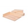 A3 Holzkiste 297 × 420 mm, komplettes Fichtenholz Bastelset. Perfekt für DIY-Begeisterte und Umweltbewusste.