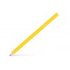 24 cm Zimmermannsbleistifte, Sonnengelb, Schwarz HB, Oval