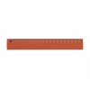 Holzlineal Scholar-20BN in brauner Farbe, Länge 20 cm – Ansicht von oben