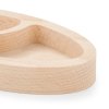 Elora-4115 Holzschale aus Buchenholz mit den Maßen 150×70 mm, Detail des Innenraums