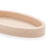 Elora-9015 Holzschale aus Buchenholz mit den Maßen 150×70 mm, detaillierte Ansicht der gefrästen Form