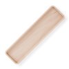Kvida-9026 Holzschale aus Buchenholz mit den Maßen 260×70 mm, Ansicht von oben