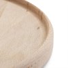 Elma-3025-Raw rundes Holztablett aus Buche mit Ästen, Kantenansicht