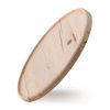 Elma-3025-Raw rundes Holztablett aus Buche mit Ästen, schräge Seitenansicht