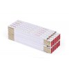 10er-Set 2m Zollstock, Weiss, Typ Profi 10 von Metrie