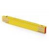 Metrie, 2m Zollstock, Gelb, Typ Perfekt 10, perfekte für Werbedrucke