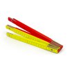 2m Zollstock in Neon-Rot-gelb farbe, Typ Perfekt 10 von Metrie