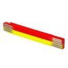 Metrie, 2m Zollstock in Neon-Rot-gelb, Typ Perfekt 10