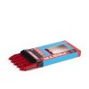 Roter Universal-Wachsmalstift aus einem 5er-Set