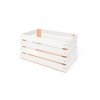 Holzkiste 297 × 420 mm, Farbvariante Natur/Weiß