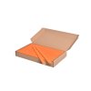 Packung mit 100 Stück, Orange, 25 cm Holzstäbchen Bastelholz