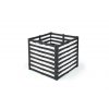 Geflochtene box aus Schwarz und Weiss Holzstäbchen von Metrie