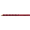 Faber-Castell Grip 2001, Roter Graphitstift mit ergonomischer Form und patentierter Grip-Zone