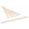 100 Stk. Holzstäbchen | 258 x 16 x 3.2 mm | Ahornholz zum Basteln