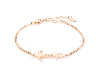 Women Rose Gold anchor bracelet