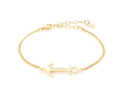 Women Gold anchor bracelet