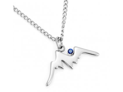 Mountain bluebird necklace 1