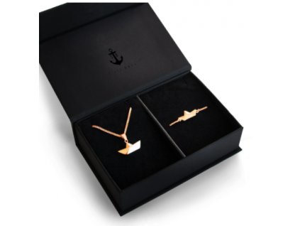 Papership Box Rose Gold Plated
