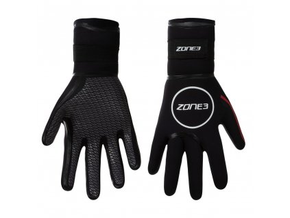 Neoprene Heat-Tech Gloves / Black/Red / S