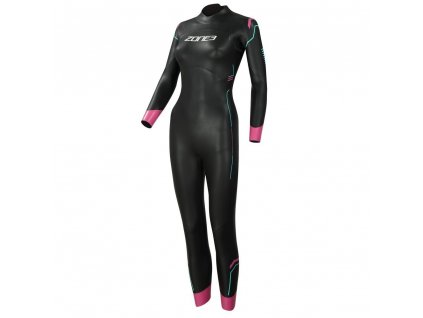 WOMEN'S AGILE- BLACK/PINK/TURQUOISE