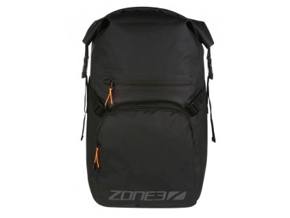 Waterproof Backpack / Black/Orange / OS