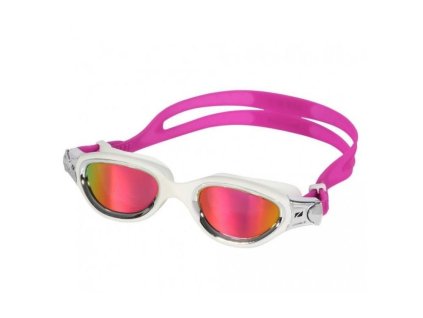 Venator-X Swim Goggles / White/Silver - Polarized Revo Pink Lens / OS (Varianta OS)