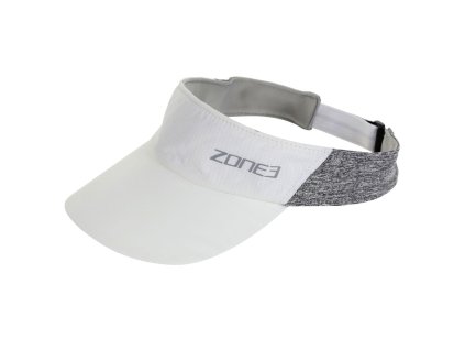 Lightweight Race Visor / White/Charcoal Marl/Relective Silver / OS (Varianta OS)