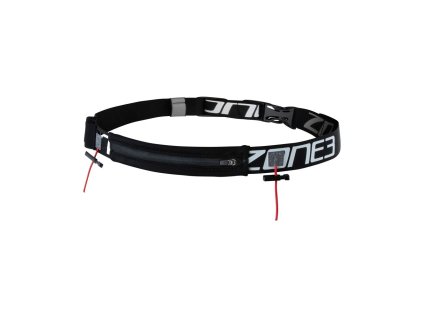 Endurance Number Belt With Lycra Fuel Pouch And Energy Gel Storage / Black / OS (Varianta OS)