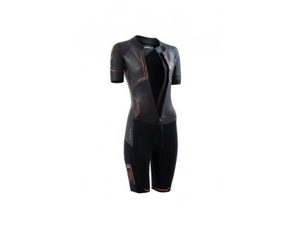 Women's Evolution Swimrun Wetsuit / Black/Orange/Gun Metal / S (Varianta S)