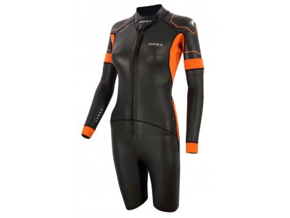 Women's Versa Swimrun / Black/Orange/Gun Metal / S