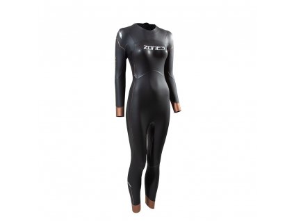 Women's Thermal Agile Wetsuit / Black/Gold / XS