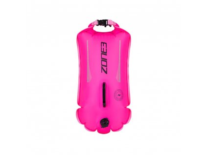 Recycled 28L Safety Buoy/Dry Bag / Hi-Vis Pink / 28L