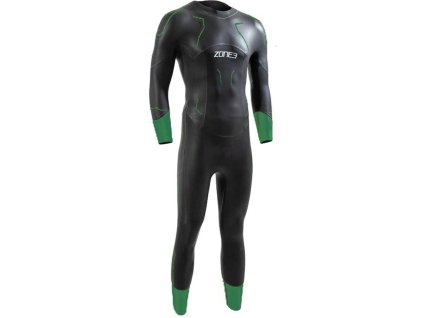 Men's Terraprene® Vision Wetsuit / Black/Forest Green / SM