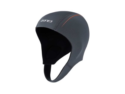 Active-Flex Swim Cap / Grey/Orange / S/M